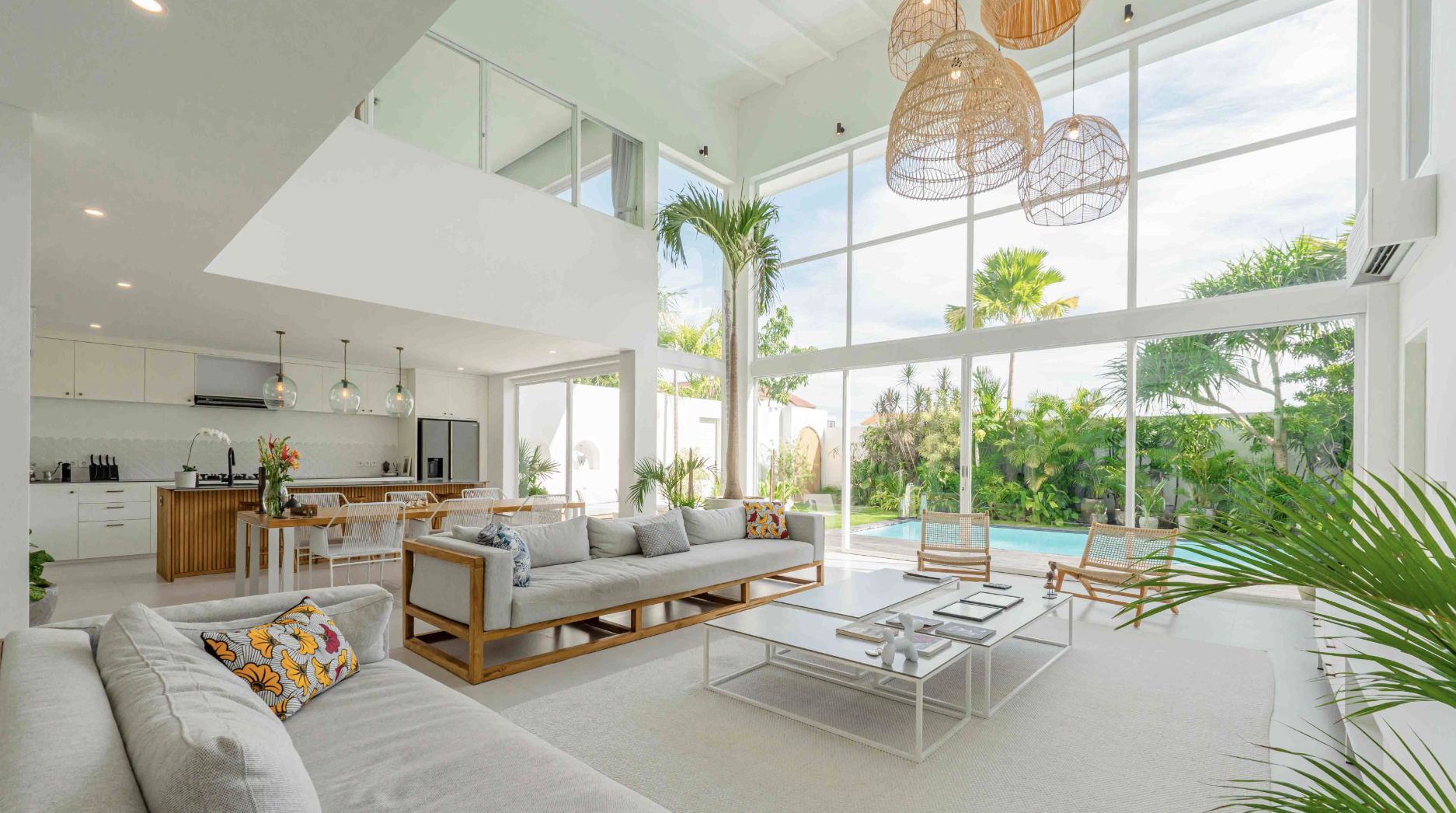 Enclosed living increases year-round usability