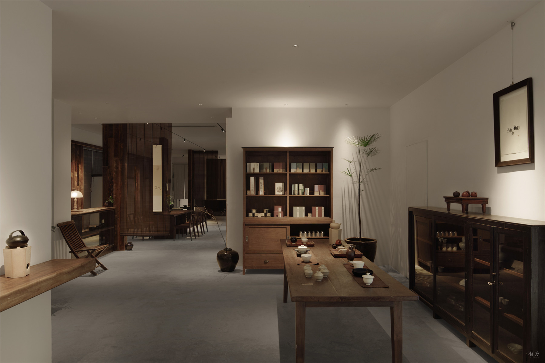 Retail, display, and circulation arranged as a small journey